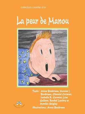 cover image of La peur de Manou